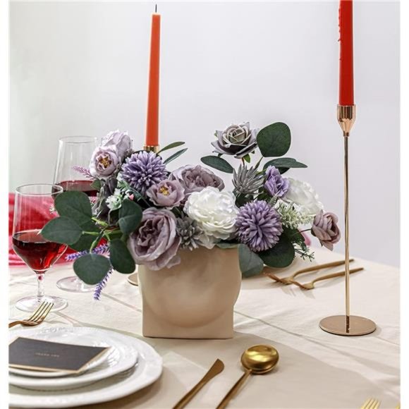 18Heads Multi Use Artificial Flowers Combo DIY Centerpieces Arrangements Wedding - Picture 2 of 12